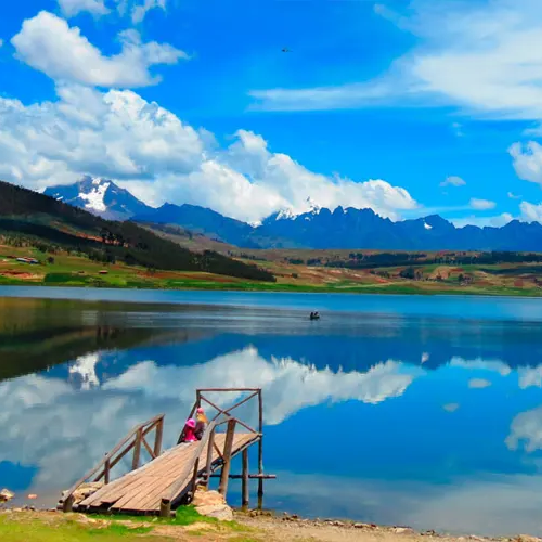 Cuatrimoto en Laguna Piuray